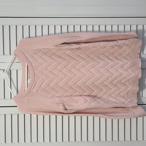 Sonoma Pink Sweater Sz large
